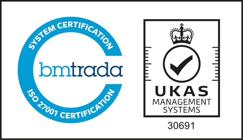 ISO27001 BM Trada certification logo